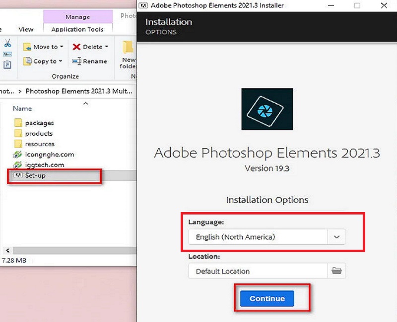 Hướng dẫn cài đặt phần mềm Adobe Photoshop Elements