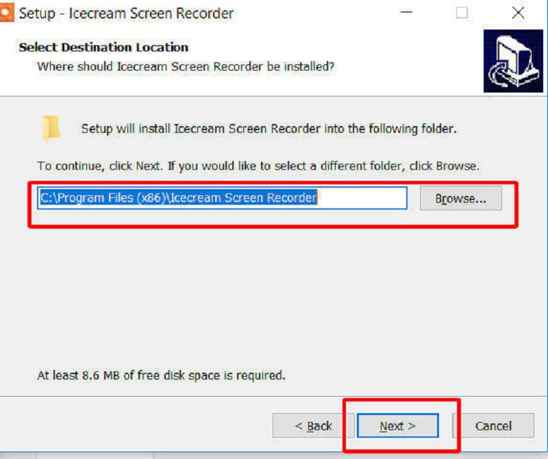 Hướng dẫn cài đặt phần mềm Icecream Screen Recorder