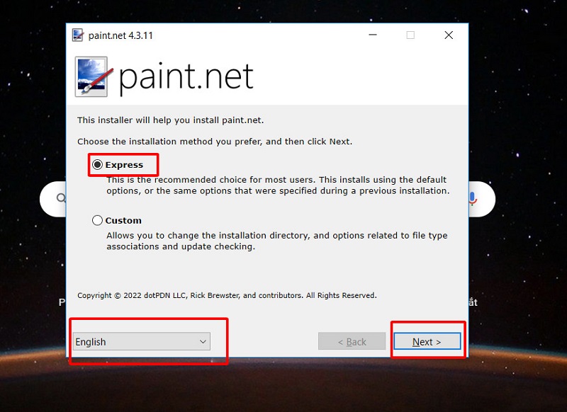 Hướng dẫn cài đặt phần mềm Paint.Net