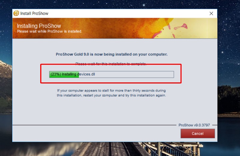 Hướng dẫn cài đặt phần mềm ProShow Gold