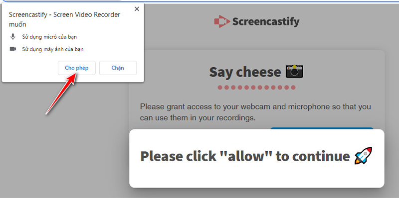 Hướng dẫn cài đặt phần mềm Screencastify