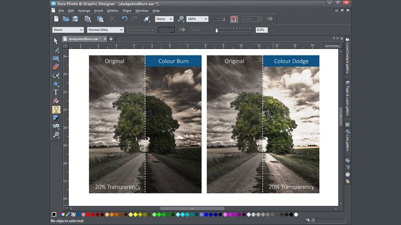 Các tính năng nổi trội của phần mềm Xara Photo & Graphic Designer