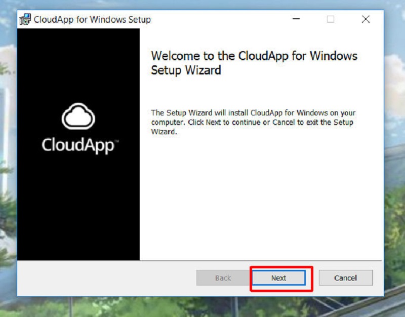 Hướng dẫn cài đặt phần mềm CloudApp