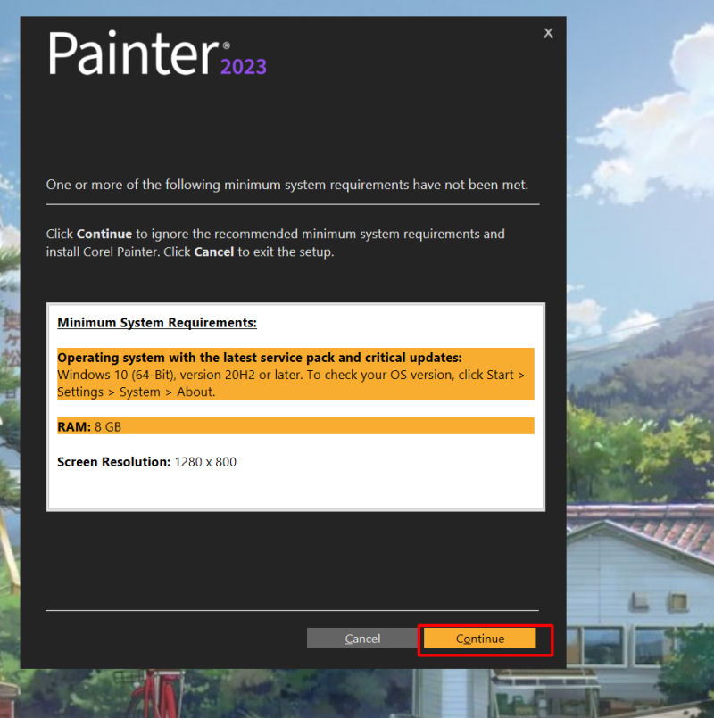 Hướng dẫn cài đặt phần mềm Corel Painter