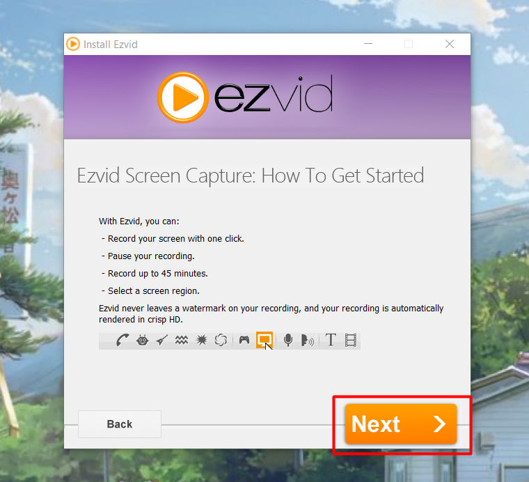 Hướng dẫn cài đặt phần mềm Ezvid Video Maker
