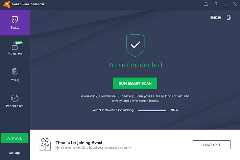 Hướng dẫn cài đặt phần mềm Avast Free Antivirus
