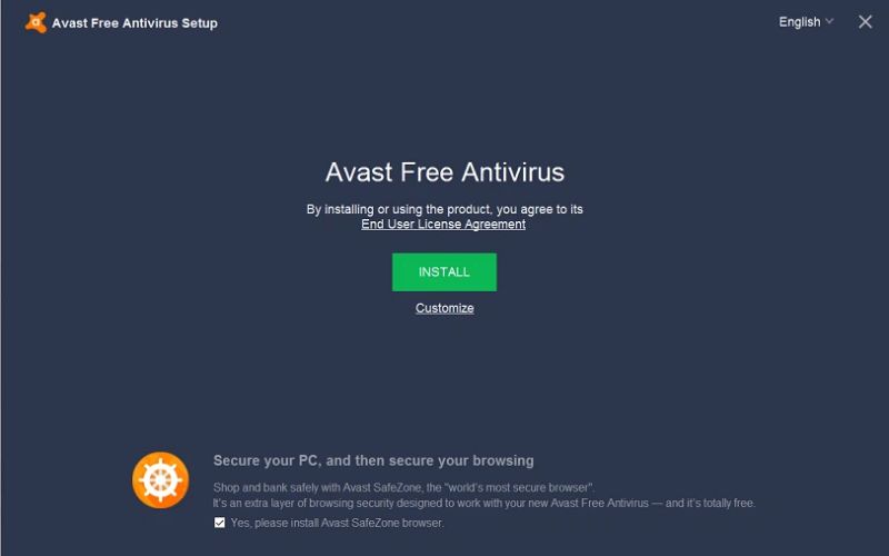 Hướng dẫn cài đặt phần mềm Avast Free Antivirus