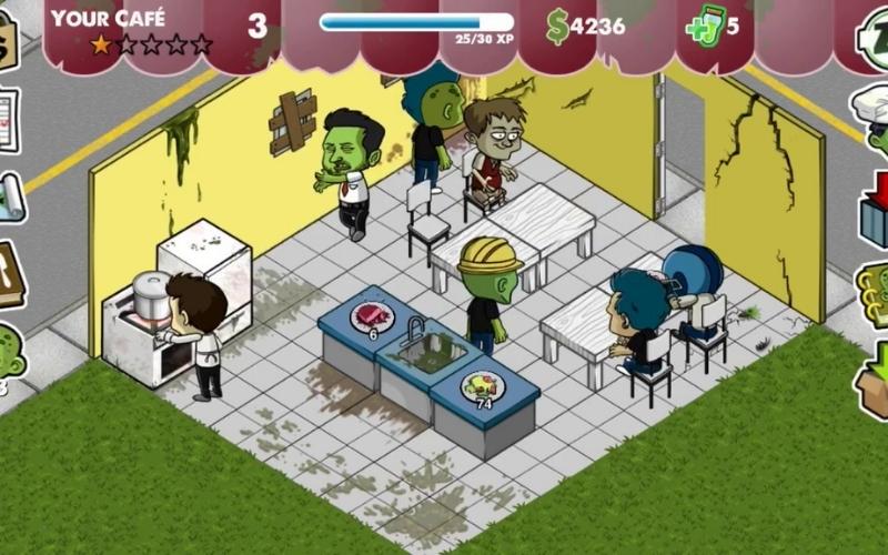 Giới thiệu đôi nét về tựa game Zombie Café for Android