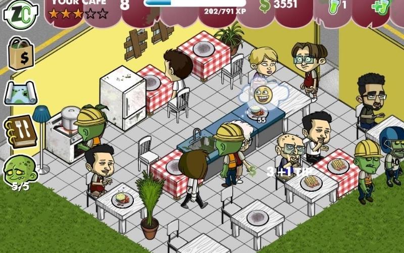 Tính năng nổi bật của Zombie Café for Android