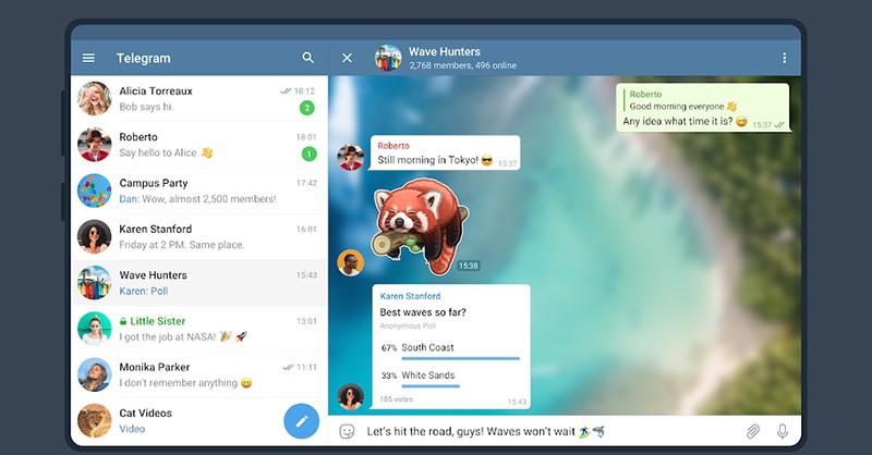 Các tính năng nổi trội của phần mềm Telegram