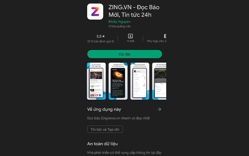 Hướng dẫn cài đặt phần mềm Zing.vn cho Android và IOS