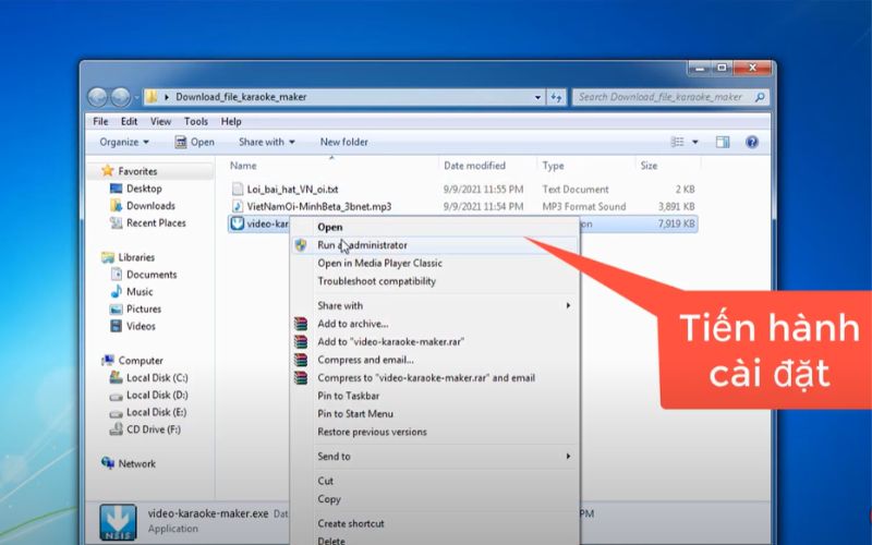 Hướng dẫn cài đặt phần mềm AV Video Karaoke Maker