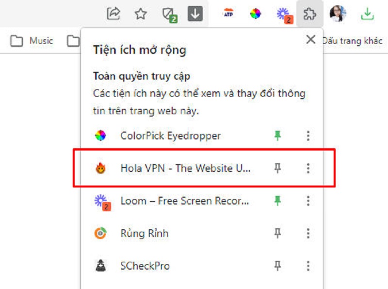 Hướng dẫn cài đặt phần mềm Hola Free VPN Proxy về máy tính