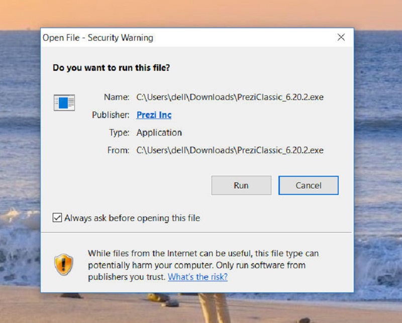 Hướng dẫn cài đặt phần mềm Prezi Desktop về máy tính
