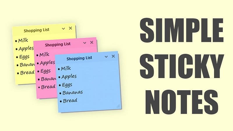 Simple Sticky Notes là gì?
