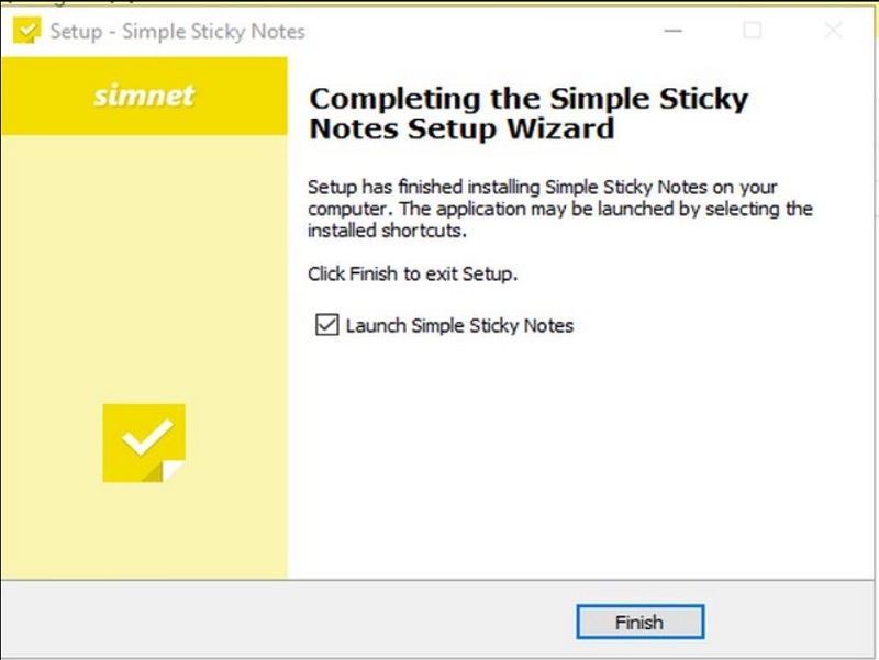 Hướng dẫn cài đặt phần mềm Simple Sticky Notes 