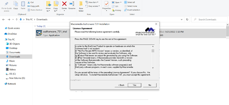 Hướng dẫn cài đặt phần mềm Adobe Authorware 7