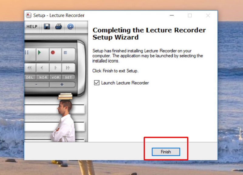 Hướng dẫn cài đặt phần mềm Lecture Recorder