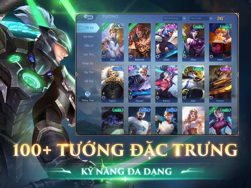 Tính năng nổi bật của Mobile Legends: Bang Bang VNG