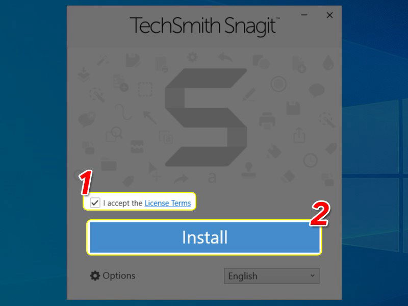 Hướng dẫn cài đặt phần mềm Snagit