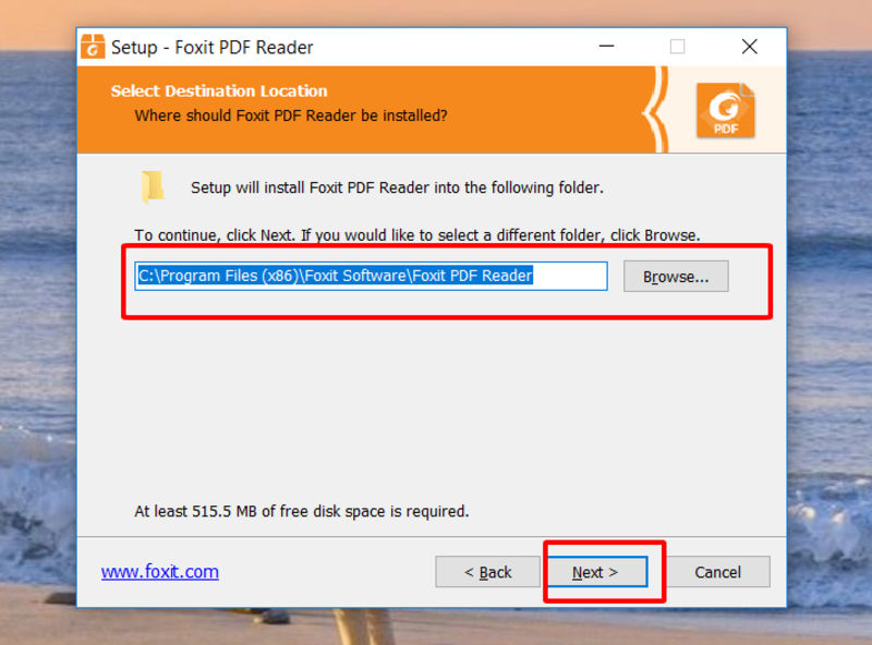 Hướng dẫn cài đặt phần mềm Foxit PDR Reader