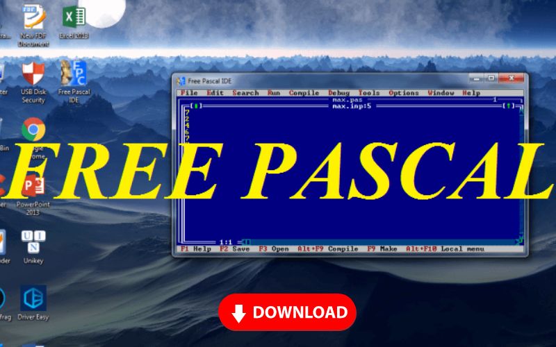 Tải phần mềm Free Pascal tại web thuvienpm.com
