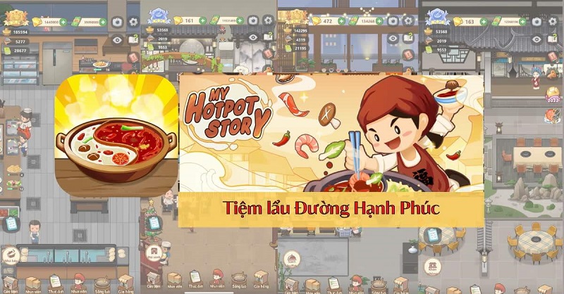 Tải Hack Game Tiệm Lẩu Đường Hạnh Phúc Full Tiền