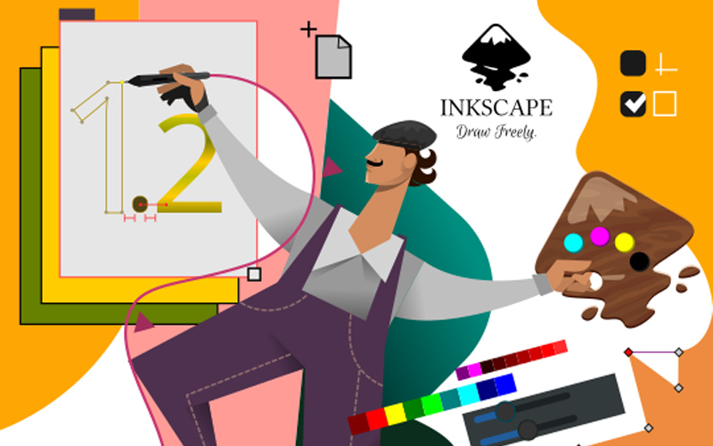 Inkscape là một công cụ vẽ vector miễn phí hàng đầu, cung cấp các tính năng cho thiết kế đồ họa chuyên nghiệp. Hãy nhấn chuột vào hình ảnh để tìm hiểu tất cả những gì Inkscape có thể mang lại cho bạn!