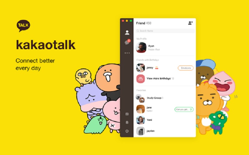 Tải miễn phí KakaoTalk - Phần mềm chat ưa chuộng nhất