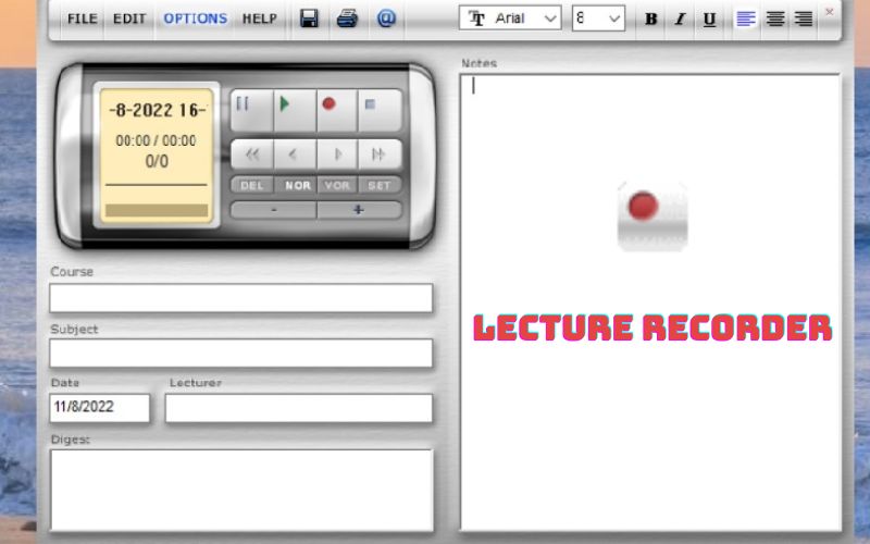Lecture Recorder - Phần mềm hỗ trợ học tập thịnh hành nhất
